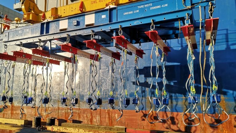 gancho automatico para carga